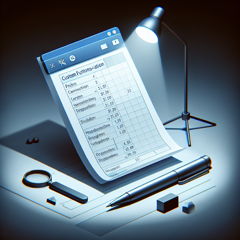 Custom Functions in Excel