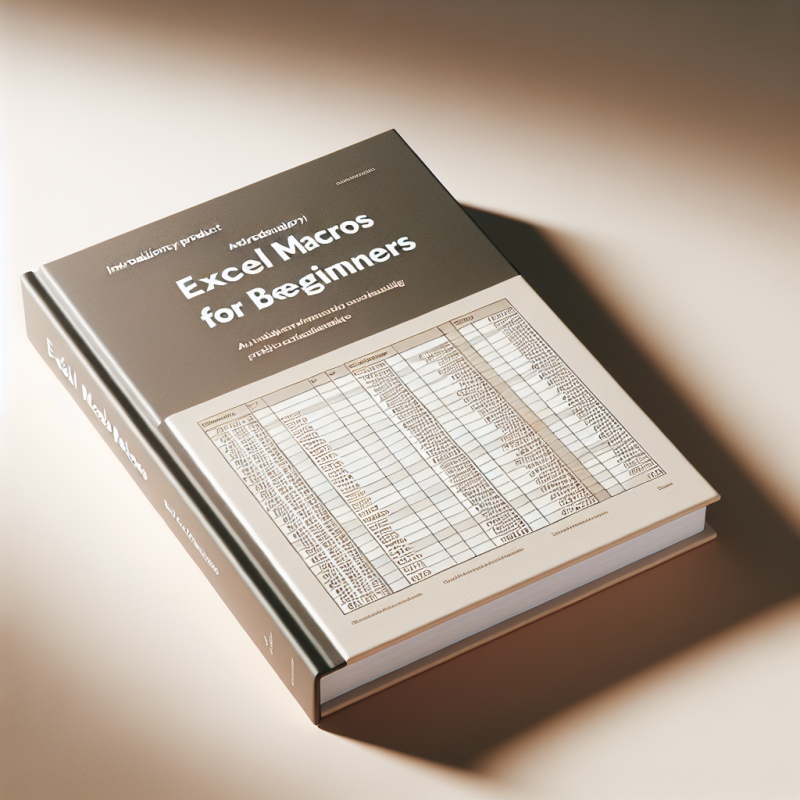 Excel Macros for Beginners