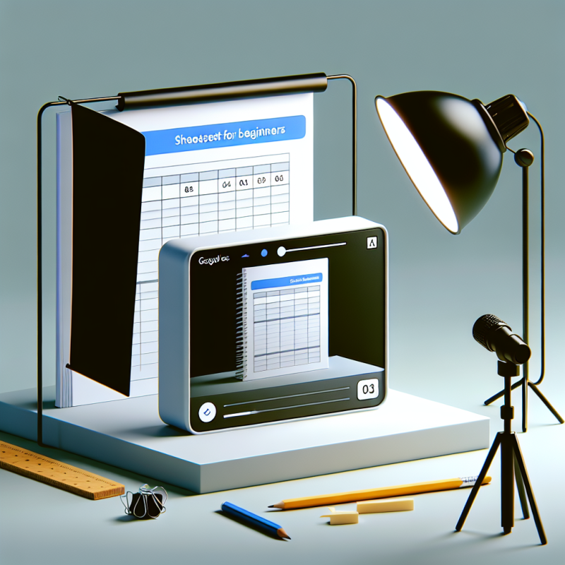 Google Sheets for Beginners