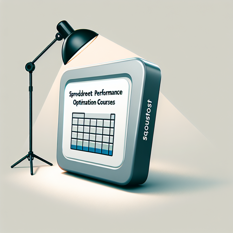 Spreadsheet Performance Optimization